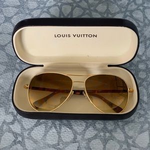 LV monogrammed aviators